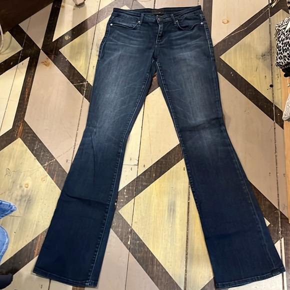 Denimocracy slim bootcut jeans Sz 27 - Picture 1 of 5